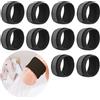 Generic Cintura Di Supporto Riutilizzabile Maschile Da 10 Pezzi, Fascia Di Supporto Regolabile For Morsetto For Incontinenza Urinaria For Pene Da Uomo - Niente Più Perdite(Black,10 belt)