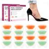 Welnove - Solette in gel per arco plantare da donna, con supporto per arco plantare, fascite plantare, dolore ai piedi e affaticamento, per piedi piatti (0,6 cm + 1 cm di altezza, 8 paia)