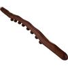 Operitacx Strumenti per bastoni di legno Guasha Raschiatura per terapia in legno, strumenti per massaggio con terapia in, 8 i per trattamento dei punti di perline Gua Sha per gamba posteriore