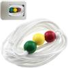 HORREX 3 Perline Brock String per Terapia Visiva Circa 2M Terapia Strumenti | Strumento di Formazione per l'Allenamento della Vista Migliorare la Forza Prestazioni Atletiche, Leggera e Professionale