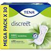 TENA Discreet Normal Asciugamani Incontinenza Donna mega Pack 30 Asciugamani