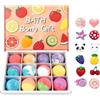 Naapesi 12x60g Bombe da Bagno Bambini con Sorpresa, Giocattoli da Bagno per Bambini | Regalo con Baff Bomb per Bambini, Schiuma Organica Naturale, Regali di Natale e Compleanno, Regali per Ragazzi e Ragazze