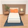MiaSuite Materasso Memory Singolo 80x200, Alto 18 cm - 100% Made in Italy - Anallergico, Antibatterico, Antiacaro - Ortopedico, Dispositivo Medico | Primavera H18