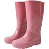 Meaunzyl Stivali Di Gomma Da Donna a Mezza Altezza, Scarpe Impermeabili Gomma Antiscivolo Comode Slip on Design Riutilizzabile Scarpe Gomma Da Lavoro In Pvc Tronchetti Pioggia Morbidi Galosce