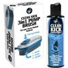 Glove Glu Clean Kick Duo Kit per scarpe da calcio Spazzola per scarpe da calcio con detergente concentrato per scarponi da 200 ml