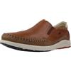 Fluchos - Scarpa mocassino in pelliccia,senza lacci,Piatto,elastico sulla tomaia,Soletta estraibile,Camoscio,Segatura, per: Uomo