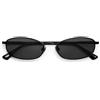 Liora Alix Occhiali da sole ovali a forma di occhio di gatto, estivi, leggeri, alla moda, UV400, design minimalista, da donna, senza tempo, vintage, retrò, 100% protezione UVA-UVB, lenti polarizzate