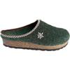 new confort Ciabatte invernali pantofole sabot donna tirolesi ROMY in feltro con suola leggera in sughero con finiture di pregio