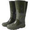 Meaunzyl Stivali Di Gomma Da Donna a Mezza Altezza, Scarpe Impermeabili Gomma Antiscivolo Comode Slip on Design Riutilizzabile Scarpe Gomma Da Lavoro In Pvc Tronchetti Pioggia Morbidi Galosce