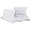 Glüxx-Agent Glüxx Agent Set di 20 biglietti doppi formato DIN A6, 14,8 x 21,0 cm, aperto, 240 g/m², con buste, DIN C6, 11,3 x 16,0 cm, 120 g/m², bianco con incollaggio a umido