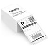 SVANTTO Etichette termiche 10,2 x 15,2 cm, etichette adesive resistenti e perforate, etichette per stampante termica per indirizzi postali (500 pezzi/pila)