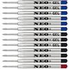 NEO+ Ricariche per penna a sfera di qualità, economiche ma di lunga durata, punta media, adatta anche per penna a sfera Parker, ricarica G2 Style Made in Germany (confezione Discovery)