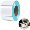 QEAS 400 etichette termiche, 40 x 30 mm, autoadesive, impermeabili, compatibili con T50M, M110, M220, B3S, Niimbot Munbyn Phomemo, ideali per cartellini dei prezzi, alimentari, indirizzi