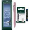Faber-Castell Grip 2010 - Set di matite meccaniche, 3 pezzi, motivo: ombre | Mine HB da 0,7 mm, forma ergonomica e impugnatura punteggiata, ricaricabile, include mine di ricambio e gomme