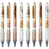 COACOM 8 Penne Gel Per Stampa Capibara, Set Di Penne A Sfera Cancellabili Termicamente, Adatto Per Ufficio, Scuola, Casa (Blu, Nero).