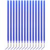 Xvbhaq 14 ricariche di ricambio cancellabili, compatibili con ricariche Legami, punta 0,7 mm, altezza 13 cm, inchiostro cancellabile, ricariche cancellabili, blu e colorate (blu)