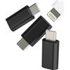 HOYULLI Adattatore Lightning Femmina A USB C Maschio Per IPhone 15(3pack)per Apple Ricarica Jack Cavo Adattatori Spinotto Type C iPad Connettore Compatibile Per Samsung Caricabatterie Cable Accessori 095-L-tp