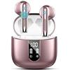 Drsaec Cuffie Bluetooth, Auricolari Bluetooth 5.4 con 4 Mic, 56Ore HiFi Stereo | Cuffie Wireless in-Ear, ENC Cancellazione Rumore Cuffie Senza Fili, Cuffiette Bluetooth IP7 Impermeabile Touch Control USB-C
