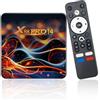 IDEALROYAL Android 14.0 TV Box, 2025 TV Box 4K con 2 GB RAM 16 GB ROM RK3518 Quad-Core 64bit Cortex-A53 Mali 450 MP2 GPU Supporto Bluetooth 5.0, Wi-Fi a Doppia Banda, 10/100M Ethernet HDR10