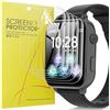 Blueshaweu Pellicola protettiva compatibile con CATGIFF smartwatch bambini 4G A22, HD trasparente pellicola protettiva flessibile in TPU [6 pezzi] compatibile con smartwatch CATGIFF A22 (trasparente)