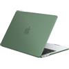 EooCoo Custodia per MacBook Air 13,6 Pollici M5 M4 M3 M2 Verde Opaco | Sottile e Leggera Cover per MacBook Air 13,6 Rigida 2022-2026, Mostra Colore Originale, Policarbonato, Facile da Montare