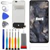 ERYNK Display TFT per Oneplus Nord AC2001/3 [nessuna funzione di impronte digitali] [6,44 pollici] display LCD touch screen digitizer con set di attrezzi