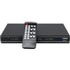 OREI Switch di condivisione periferica a matrice USB 3.0 4x4, condividi 4 dispositivi USB con 4 diversi host di computer PC, stampanti, scanner, mouse, tastiera, monitor multitiple - IP/telecomando