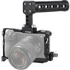 Andoer Stabilizzatore Fotocamera Gabbia Per Fotocamera Kit Maniglia Superiore Gabbia Video Per Fotocamera In Lega Di Alluminio Con Slot Per Chiave Magnetica Supporto Con Fotocamera Sony A6700
