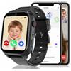 pmstuy 4G Smartwatch Bambini con GPS, Orologio Smartwatch Bambini con Chiamate | Orologio GPS Bambini con Videochiamate HD, Localizzatore WIFI+LBS, Chat Vocale, SOS, Modalità Scuola, IP68 Regalo 5-12 Anni