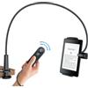 Hogance Supporto per Kindle, Includi Telecomando Pagina Turner (HKRC004, Nero), Supporto Regolabile per Leggere a Letto e Telecomando RF Volta Pagina per Kindle/iPad/Tablet, Regalo per i Lettori