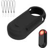 AYHYHLJZJ Custodia in silicone anti-perdita per Garmin Varia Radar RTL515 Design ultra sottile Consente GPS senza intoppi segnali GPS Bike Accessori ed efficace copertura di dissipazione del calore +