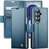 Phernykas Custodia a Libro Portafoglio per Samsung Galaxy Z Fold 8 Ultra | 3 Slot - Per Pendolarismo, Flip Cover Doppia Fibbia Laterale, Pelle PU Anti-Macchia, Supporto, Lavoro, Telefono Libretto