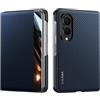 MUDASANQI Compatibile con Samsung Galaxy Z Fold 8 Wide Case Slim Thin 600D in fibra di carbonio, supporta la ricarica wireless Custodia protettiva antiurto per telefono (blu)