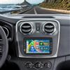 GOHHDL Android 15, 4G+64G GOHHDL Autoradio per Renault Dacia Logan Duster Sandero Lodgy Capture Symbol Lada Xray con Navi Carplay Android Auto, Schermo da 7 Pollici con GPS WiFi BT FM/RDS Retrocamera MIC