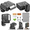 Godox Lux Junior II TTL Flash retrò per Canon, Nikon, Fujifilm, Olympus,HSS | Flash orientabile a doppio asse, HSS 1/8000, Numero Guida 18, 400 lampi a piena potenza
