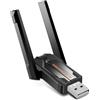 Truhuova Adattatore Bluetooth 6.0 per PC, adattatore USB Bluetooth Dongle con doppia antenna per connessione stabile, portata 150 m per desktop, laptop, mouse, tastiera, cuffie Windows 11/10/8.1
