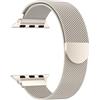 OULUOQI Cinturino Milanese per Cinturino Apple Watch 44mm 46mm 45mm 49mm | Compatibile con Apple Watch Series 12 11 10 9 8 7 6 5 4 3 2, SE 3 2 1 und Ultra 4 3 2 1 per Uomo e Donna, Magnetico
