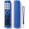 Avtbeisty Custodia protettiva in silicone adatta solo per telecomando Hisense Smart Vidaa TV originale EN2J36H EN2F36H ERF2S36H EN2D36H ERF2N36H, custodia antiurto e antiscivolo