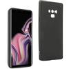 REY Cover in Gel TPU Nera per Samsung Galaxy Note 9, Ultra Sottile 0,33 mm, Morbido Flessibile, Custodia Silicone