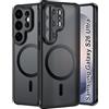 FDHYFGDY Cover Magnetica per Samsung Galaxy S26 Ultra Custodia, Cover in PC Ultrasottile e Antigraffio+Silicone Morbido Antiscivolo Sul lato, Antiscivolo e Antiurto, Scocca Traslucida Satinata