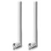Bingfu Antenna WiFi Vite Ricambio Bibanda 2.4GHz 5GHz RP-SMA 3 dBi MIMO | Orientabile, per Router, Telecamera Reolink, Videocamera, Scheda Rete PCI PCIE, Scheda PC Fisso, Modulo, FPV, Bluetooth