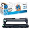 LOSMANN 1x Tamburo Compatibile per Brother DR-241CL B/C/M/Y per Brother DCP-9015CDW DCP-9020CDW DCP-9022CDW MFC-9130CW MFC-9140CDN MFC-9142CDN MFC-9330CDW MFC-9332CDW MFC-9340CDW HL-3140CW HL-3142CW