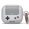 elago Cover AW5 per AirPods 3 | Design Console Classica da Videogiochi con Portachiavi, Ricarica Wireless (Grigio Chiaro)