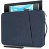 CaseDeer Custodia per tablet da disegno per UGEE M708, GAOMON PD1161, Huion HS610 HS611/ Inspiroy 2, HUION Kamvas 12/13, Wacom PTH660, XP-Pen Deco 01 V2, blu navy