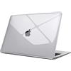 FINTIE Cover Compatibile con MacBook Air 13,3 Pollici A2337(M1)/A2179/A1932 | 2020/2019/2018 - Custodia Rigid Protettivo Guscio Rigido Cover, Cristallo Chiaro