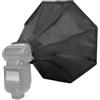 Beufee Softbox, Mini Softbox Universale 30 Cm Ottagonale Close Up Soft Light Box Pannello Luminoso Compatto Softbox Diffusore Pieghevole Per La Fotografia in Studio
