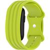 GIOPUEY Cinturini Compatibile con Garmin CIRQA Band, Morbido Silicone Cinturino [Resistente all'Usura] [Traspirante] - B-Green