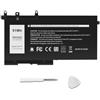 KEATFE 93FTF Batteria per laptop, 11.4V/51Wh Batteria di ricambio per Dell Precision 15 3520 M3520 3530 M3530 Series, Latitude 12 5280 E5280, 14 5480 E5480, 15 5580 E5580 Series