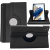 Dlahaby Custodia per Samsung Galaxy Tab A8 10.5 SM-X200/X205/X207, Rotazione di 360 Gradi con Supporto Cover per Samsung Galaxy Tab A8 10.5 Pollici 2021 Tablet,Nero