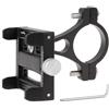Allthingstore Supporto per telefono in lega per bici, 4,7-6,4 pollici antiurto (nero) | Supporto per telefono in lega per bici da 4,7-6,4 pollici antiurto